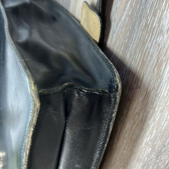 *5123 Coach black leather briefcase - Picture 9 of 13